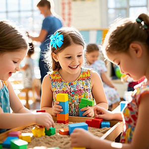 Healthy Kids Playing