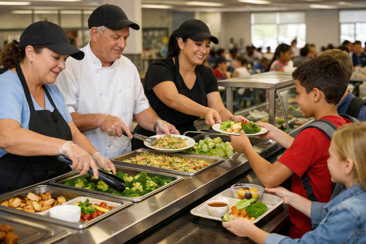 Lunch Preparing Team
