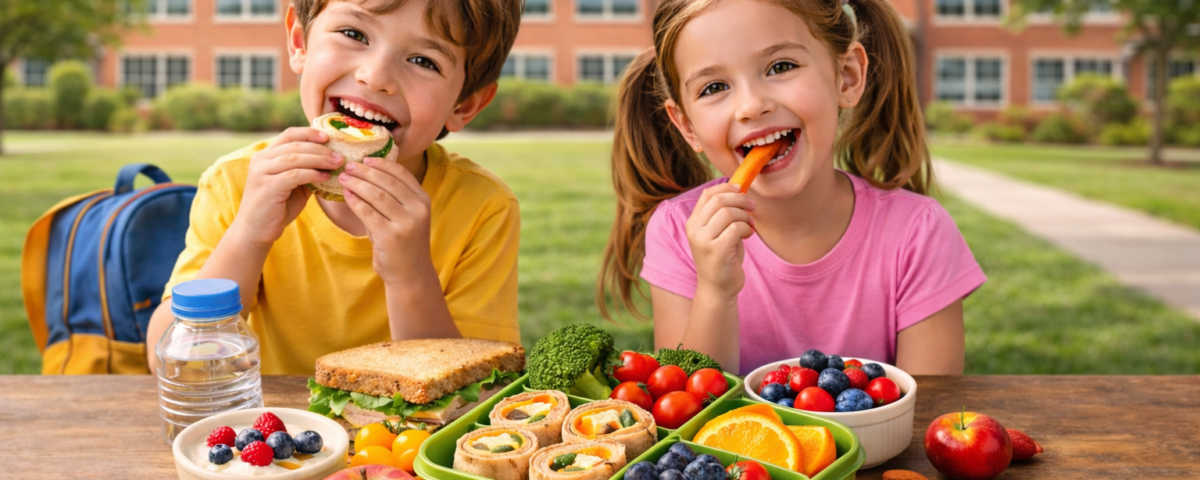 Healthy Lunch Boost Growing Bodies