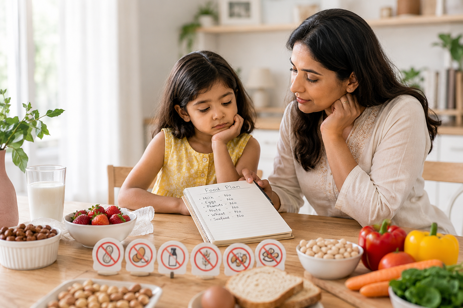Food Allergies Kids Meal