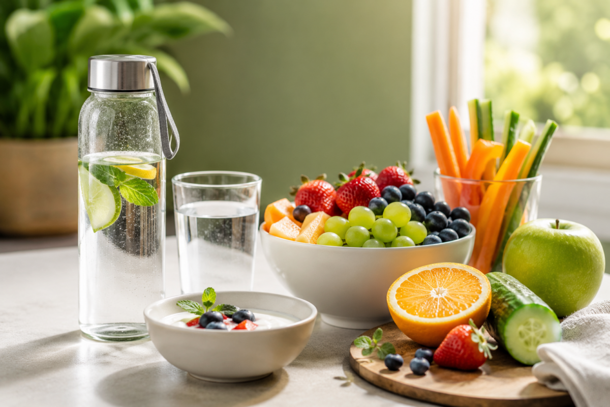 Hydrated Healthy Lunches Ideas