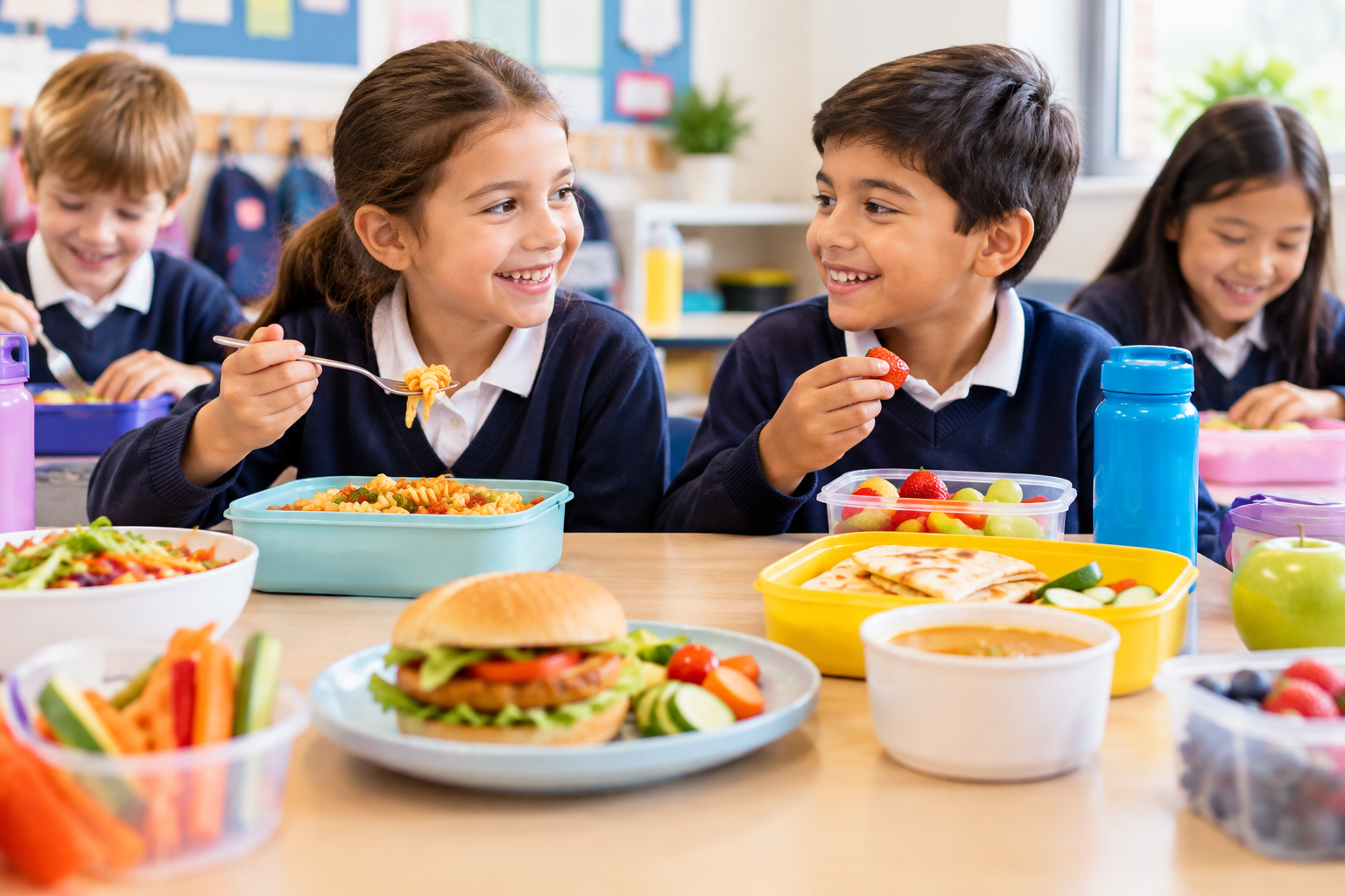 Kid School Lunch