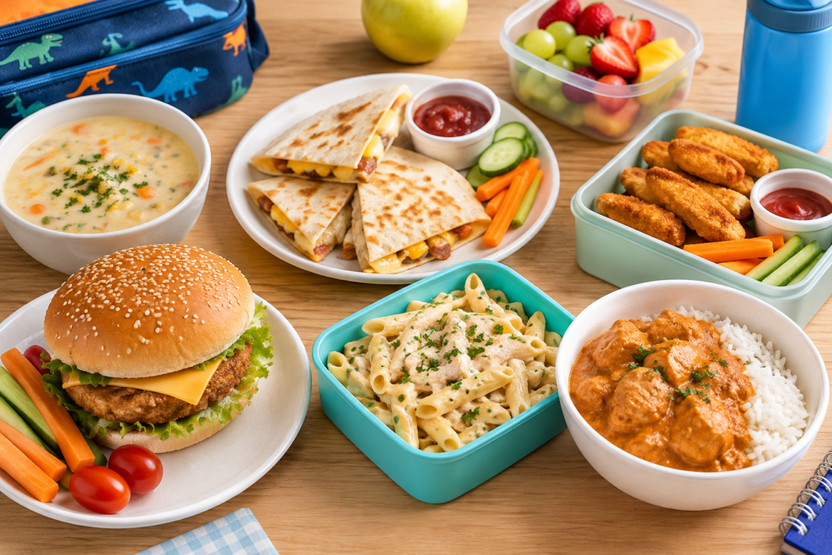 School Lunch For Children Catering